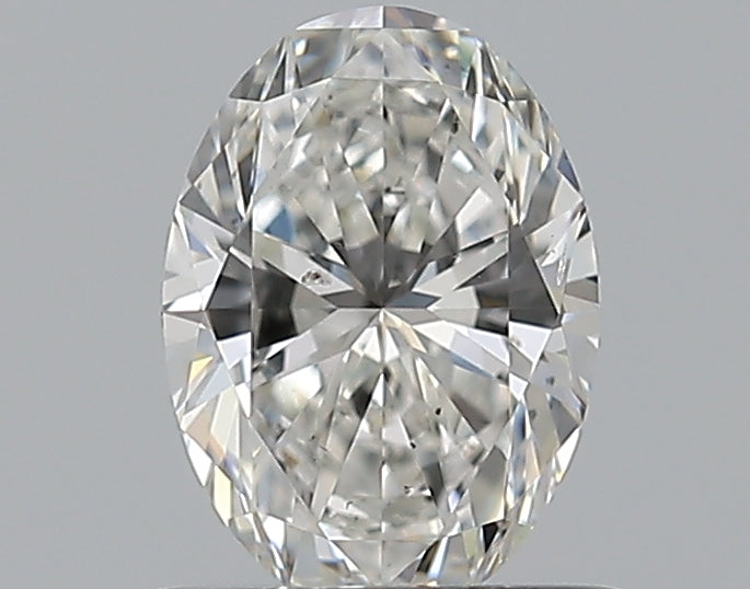 0.75CT OVAL SI1 F WH