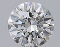 0.75CT ROUND SI2 F WH
