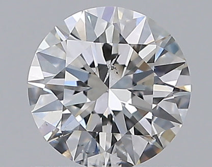 0.75CT ROUND SI2 F WH