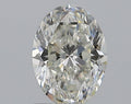 0.81CT OVAL SI1 F WH