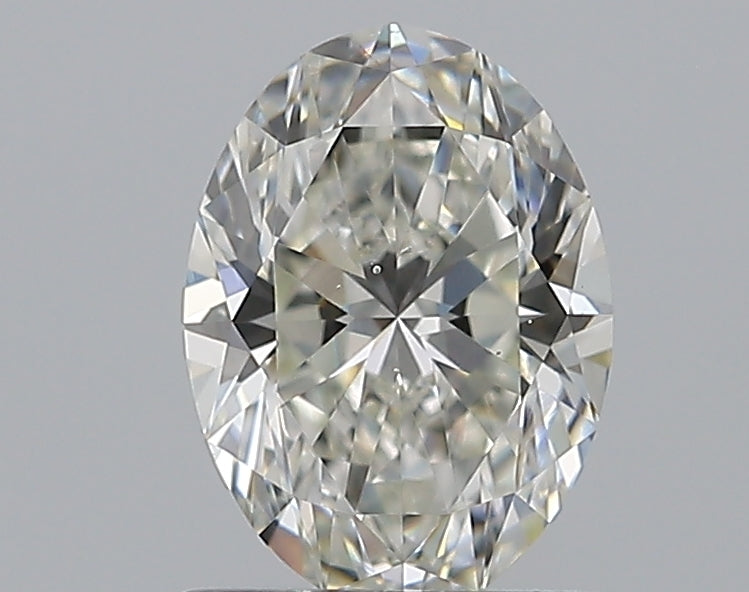 0.81CT OVAL SI1 F WH