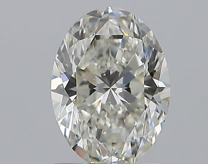 0.81CT OVAL SI1 F WH
