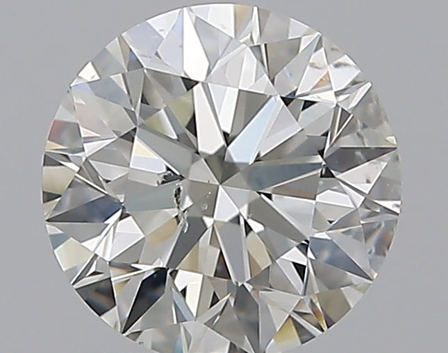 0.90CT ROUND SI2 J WH