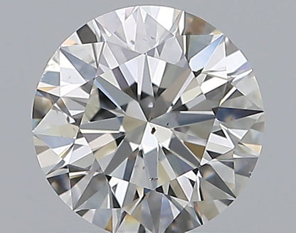 0.80CT ROUND SI1 G WH