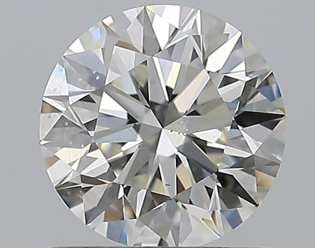 0.90CT ROUND SI1 H WH