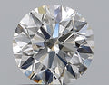 0.79CT ROUND VVS2 F WH