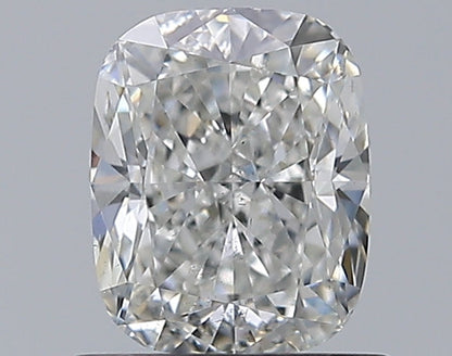 1.01CT CUSHION SI1 G WH