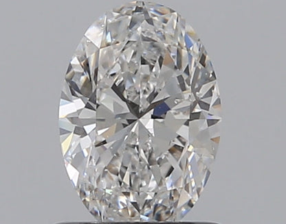 0.80CT OVAL SI2 D WH