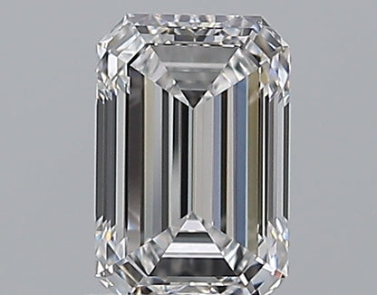 0.83CT EMERALD FL D WH
