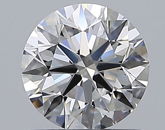 0.90CT ROUND VVS2 D WH