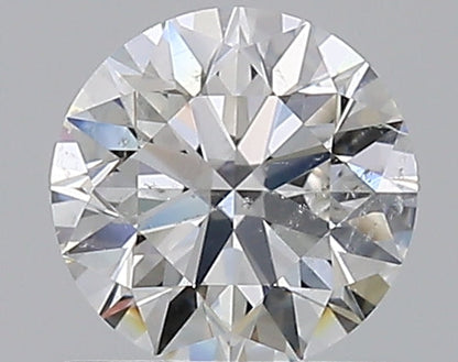 0.80CT ROUND SI2 F WH