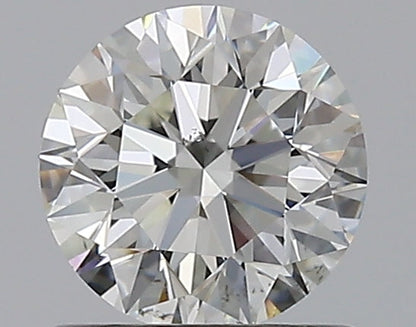 0.90CT ROUND SI1 H WH