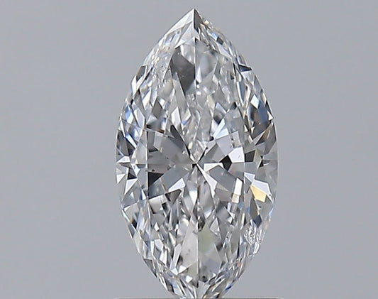 0.96CT MARQUISE SI2 D WH
