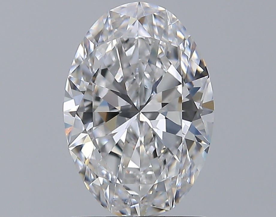 1.51CT OVAL SI1 D WH