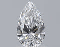 0.81CT PEAR SI2 D WH
