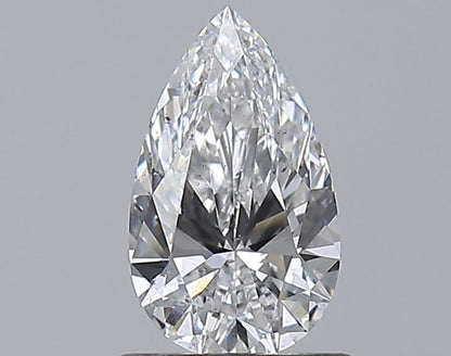 0.81CT PEAR SI2 D WH