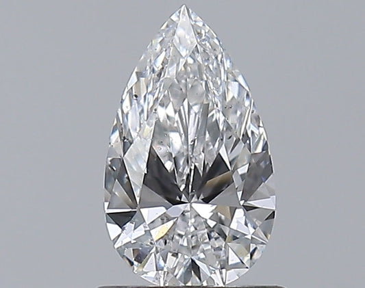 0.81CT PEAR SI2 D WH