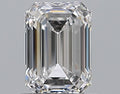 0.90CT EMERALD IF D WH