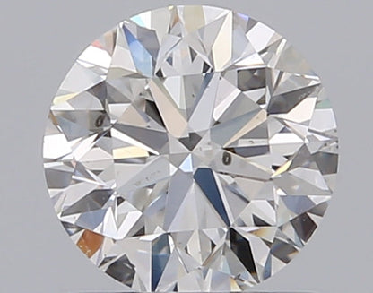 0.81CT ROUND SI1 F WH