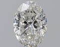 1.50CT OVAL SI1 G WH