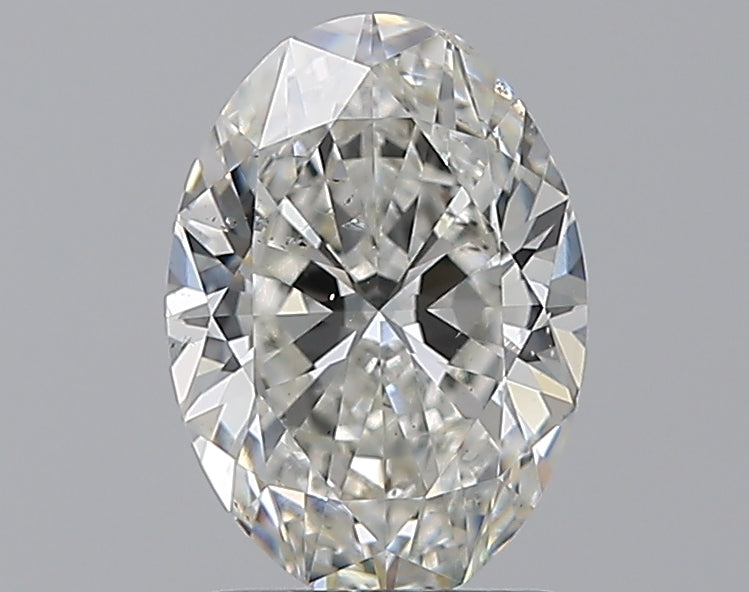 1.50CT OVAL SI1 G WH