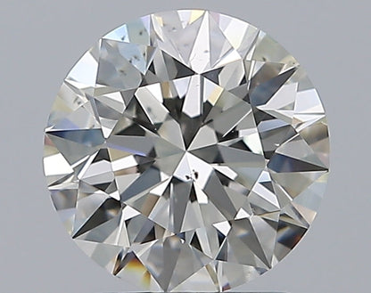 2.01CT ROUND SI1 I WH