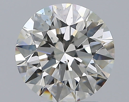 2.01CT ROUND SI1 I WH
