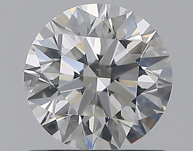 0.90CT ROUND SI1 G WH