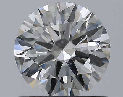 0.80CT ROUND SI1 G WH