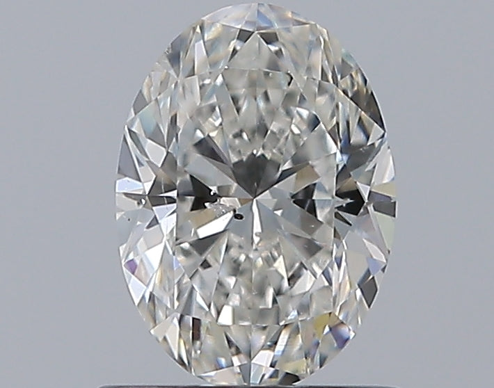 0.90CT OVAL SI2 F WH