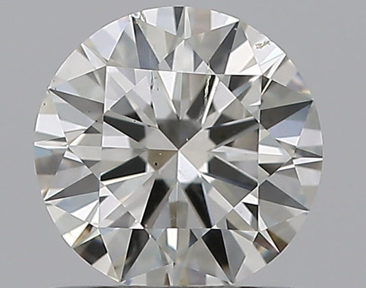 0.75CT ROUND SI2 J WH