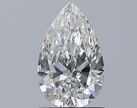1.01CT PEAR SI1 F WH