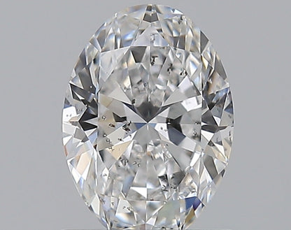 0.80CT OVAL SI2 E WH