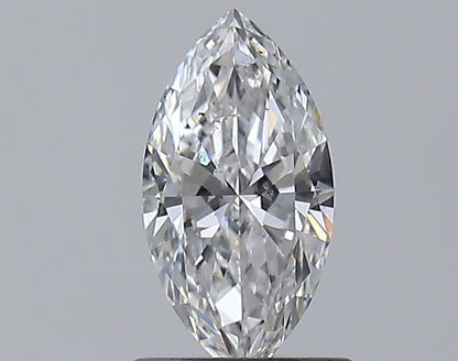 0.80CT MARQUISE SI2 D WH