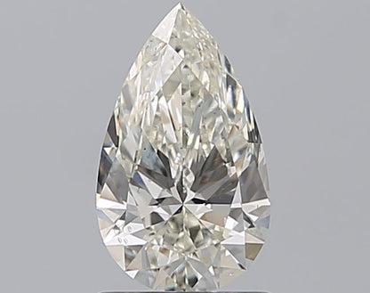 1.00CT PEAR SI1 J WH