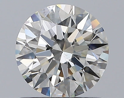 1.03CT ROUND SI1 J WH