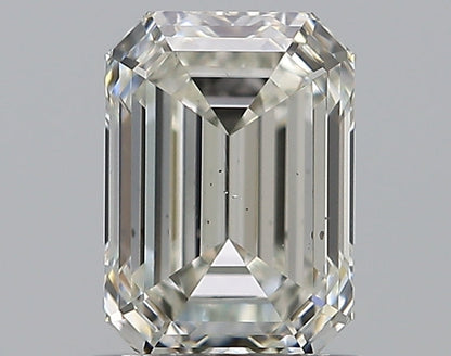 0.91CT EMERALD SI1 I WH