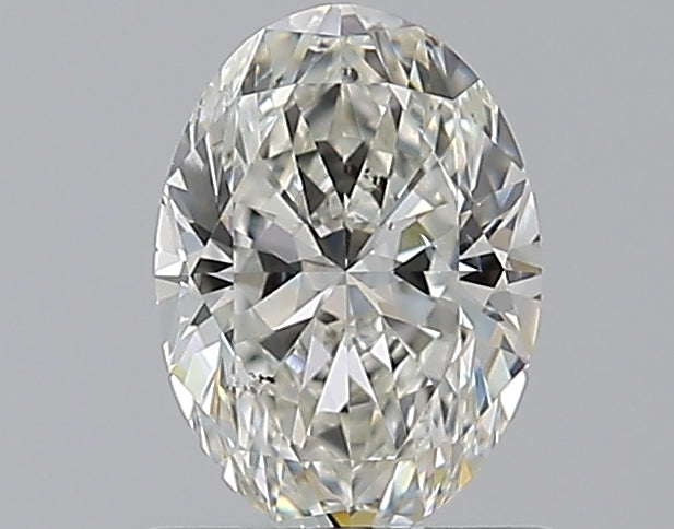 0.91CT OVAL SI1 H WH