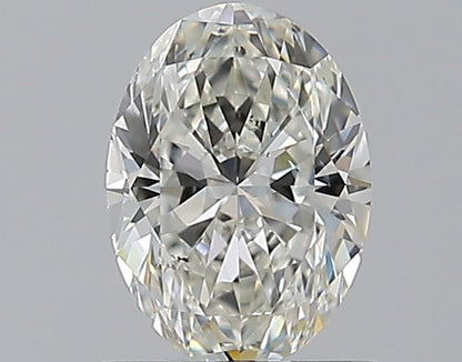0.91CT OVAL SI1 H WH