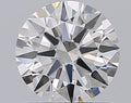 0.86CT ROUND VVS1 D WH