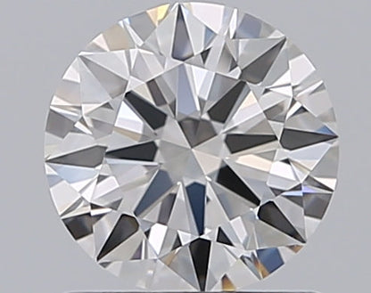 0.86CT ROUND VVS1 D WH