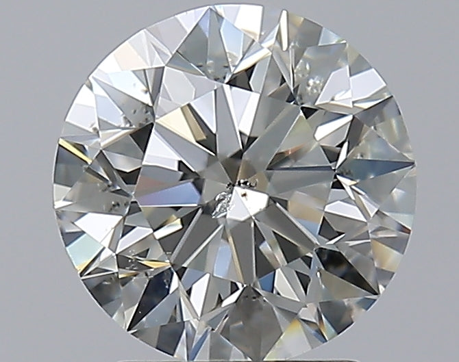 2.01CT ROUND SI2 J WH