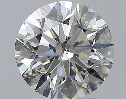 2.01CT ROUND SI2 J WH