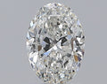 0.80CT OVAL SI2 G WH