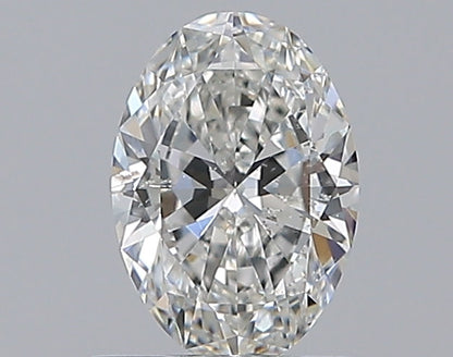 0.80CT OVAL SI2 G WH