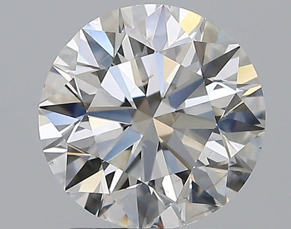 2.01CT ROUND SI2 E WH