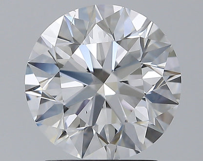 2.01CT ROUND SI1 D WH