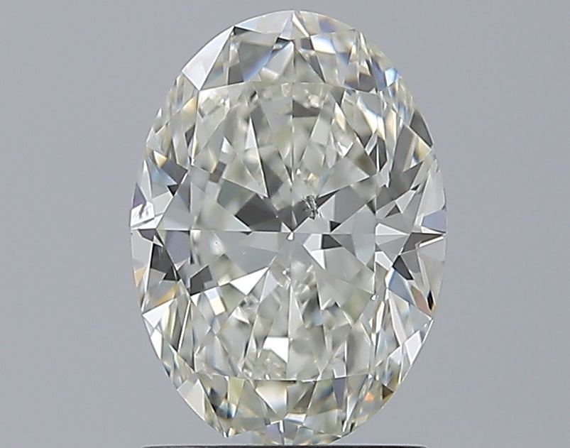 1.51CT OVAL SI1 J WH