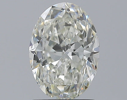 1.51CT OVAL SI1 J WH
