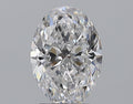 1.70CT OVAL SI1 D WH
